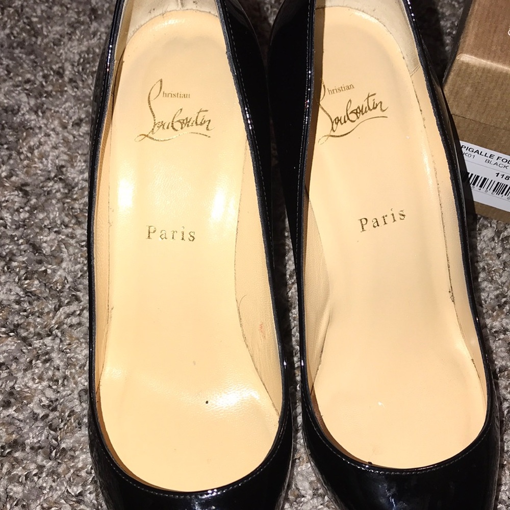 Pigalle Follies 85 Patent Red Bottoms - Picture 5 of 7
